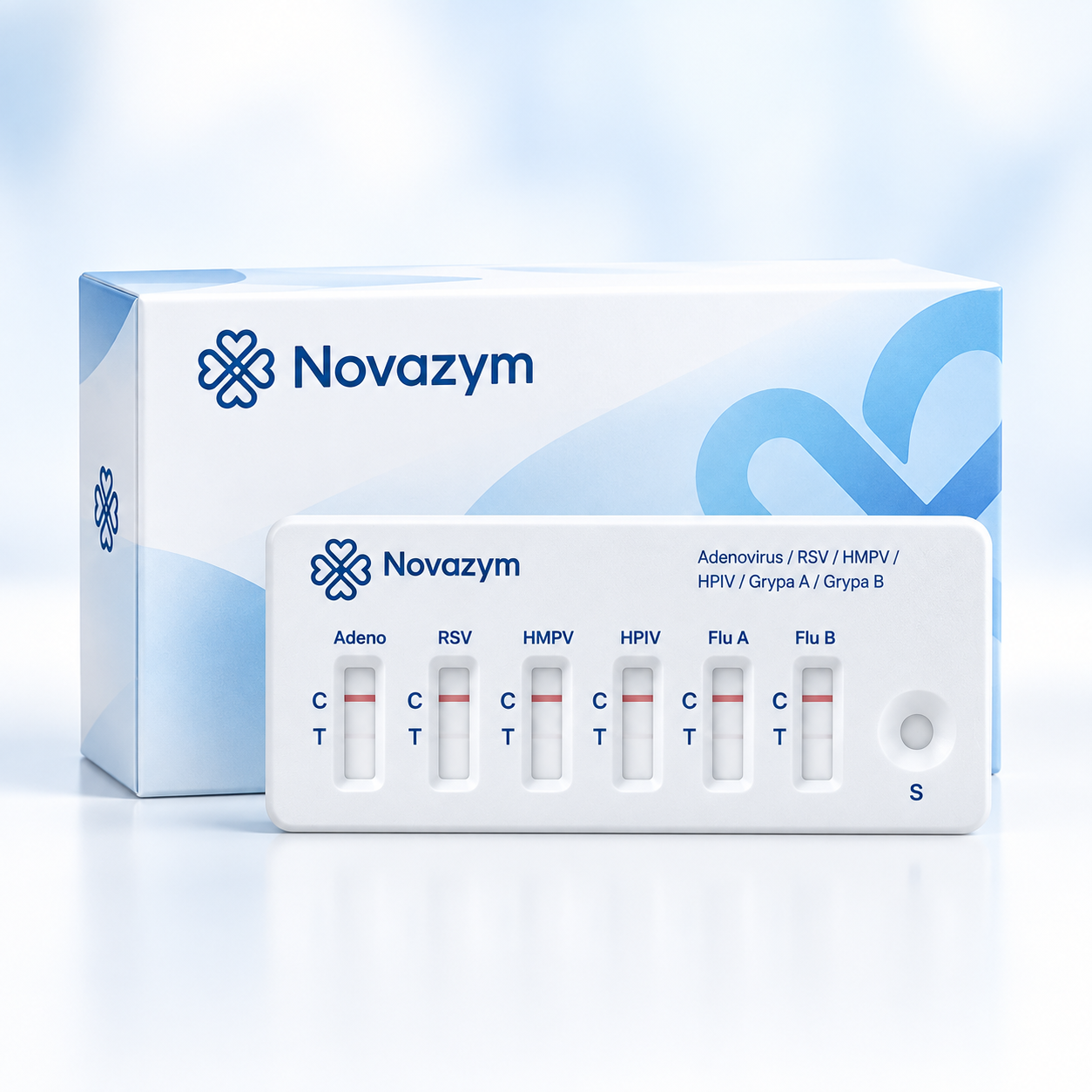 Respiratory Virus Combo 6w1 – Adenowirus, RSV, HMPV, HPIV, Grypa A+B