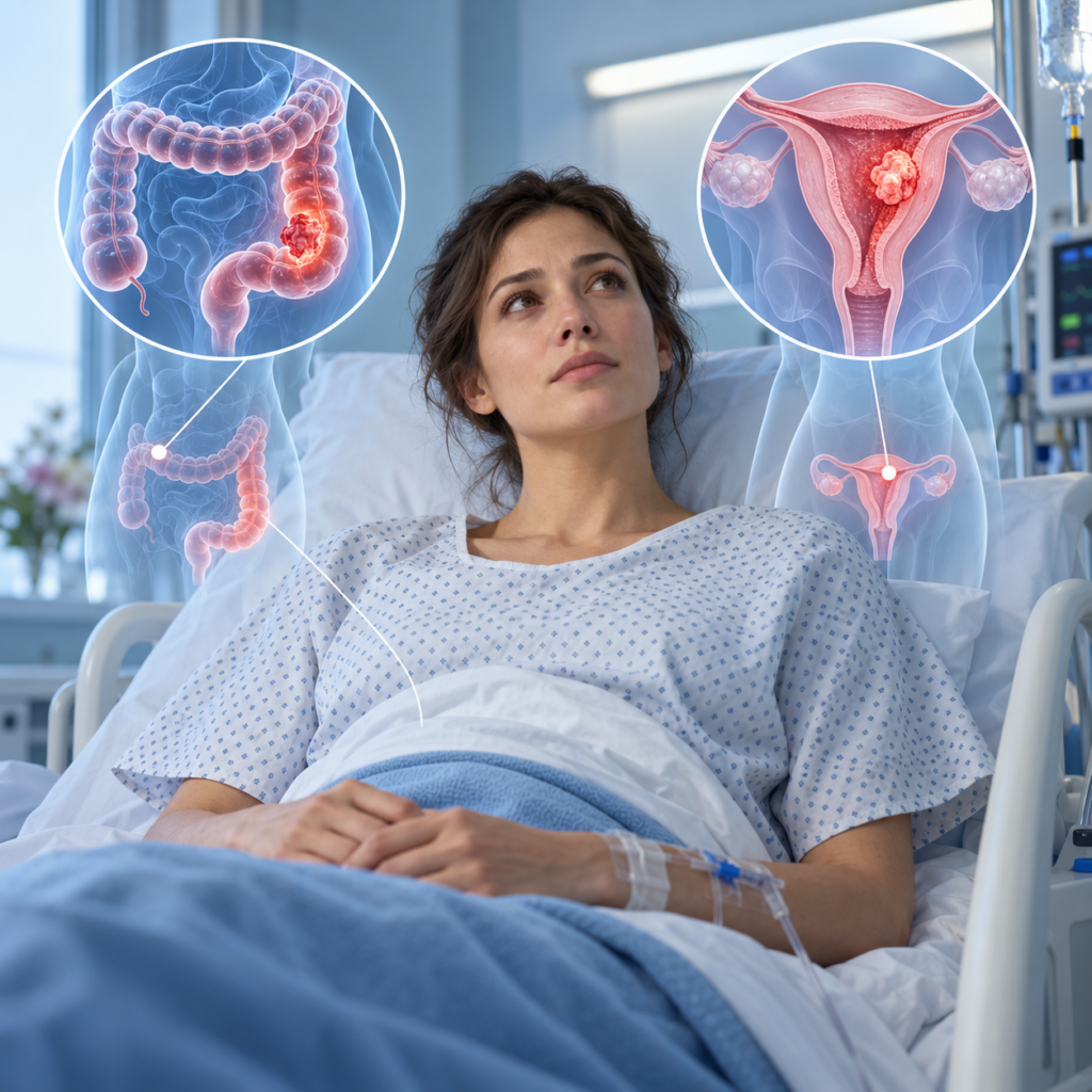 MSH6 — zespół Lyncha, rak endometrium i późniejsze ryzyko raka jelita grubego